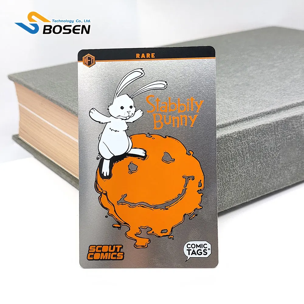 Customizable Laser Engraving Anodized Aluminum Blank Metal Cards