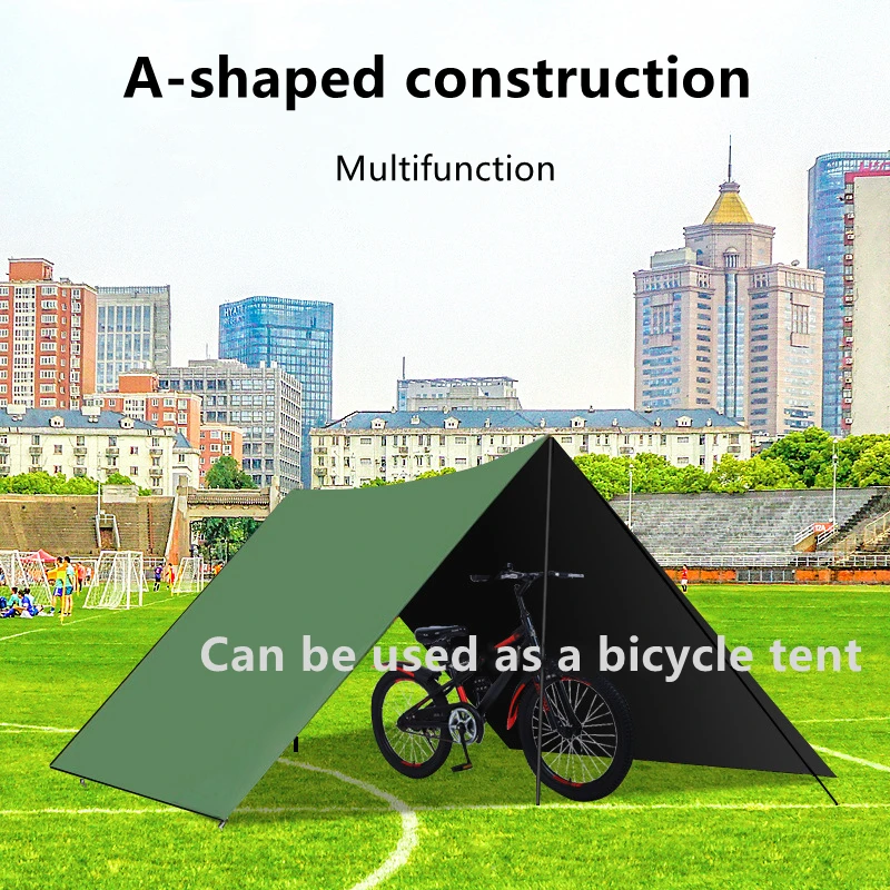 Awning Tarp Tent Awning Oxford Sunscreen Barbecue Waterproof Trap tent Outdoor Canvas Camping Tent For Sale