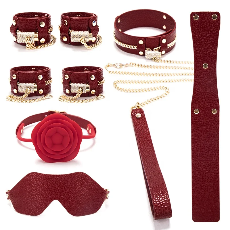Premium Handcuffs Ankle Cuffs BDSM Bondage Restraint Bondage Fetish Slave Adult Games Erotic Sex Toys For Woman Couples Sex