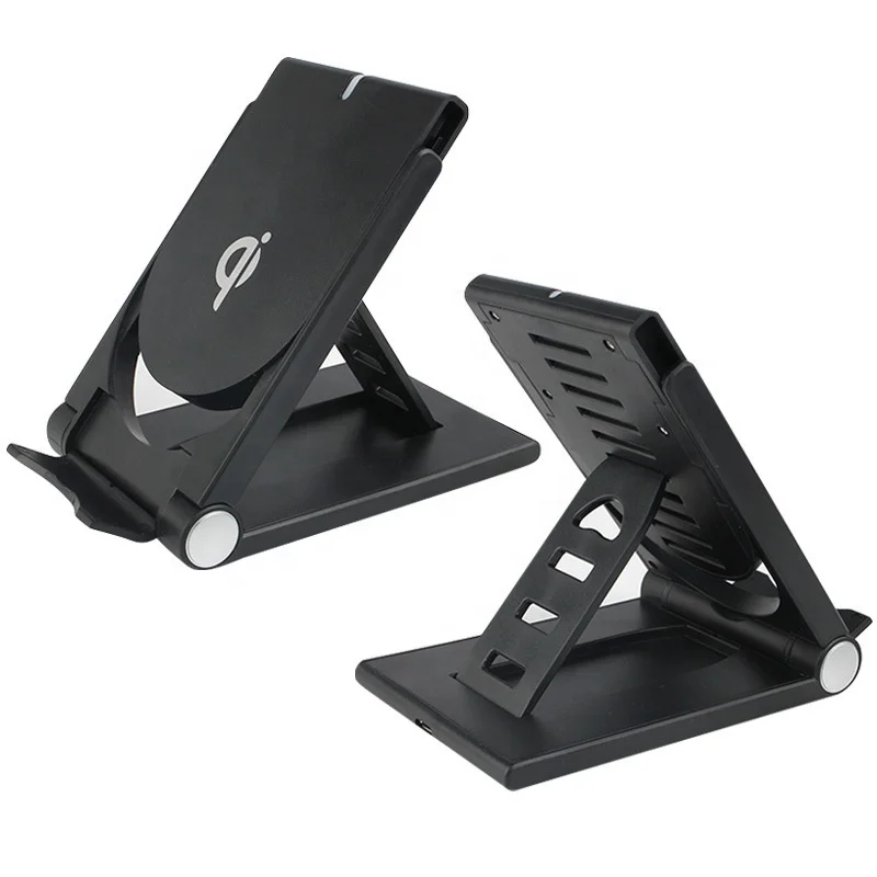 
New Arrivals Compact Design Magnetic Qi Wireless Charger 10W Fast Charging Stand for Mobile Phone 