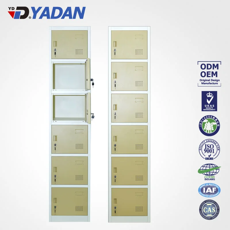 Supplier Cold Rolling Steel Security Safe Deposit Holder Box Key Locker Customized Lock Office Hotel