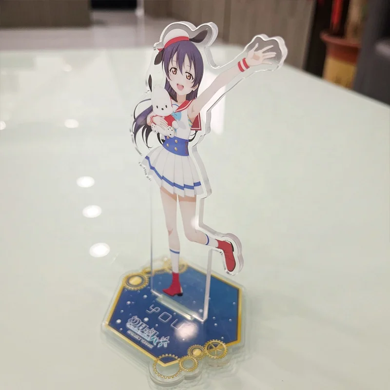 Custom Acrylic Anime Stand Display Acrylic Cartoon Figure Standee Acrylic  Anime Cartoon Figurines Collectible Props