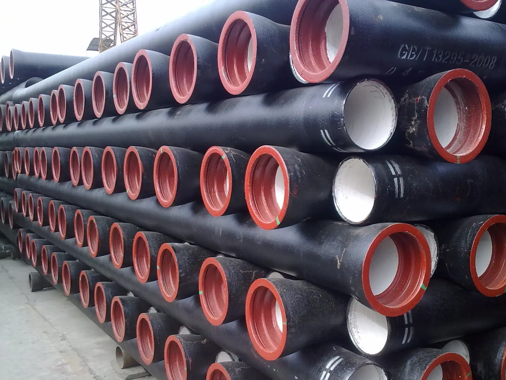 300mm EN545 K7 K9 Class c40 Ductile Cast Iron Pipes