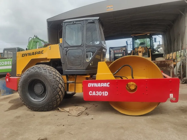 Original DYNAPAC CA301D Used Single Drum Road Rollers for sale