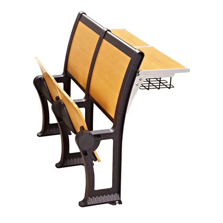 Aluminium alloy School desk and chair classroom furniture HT432B for student