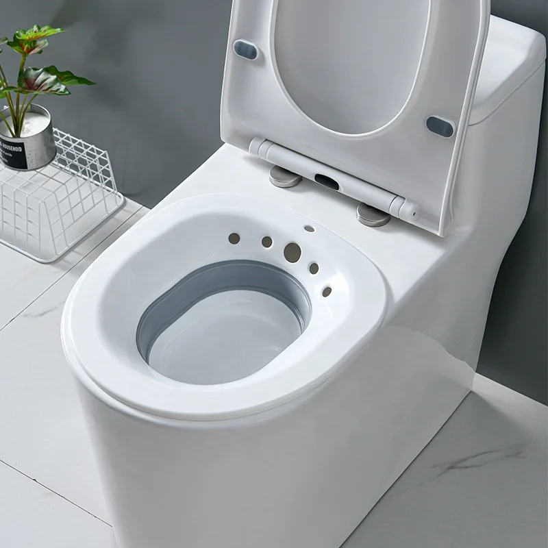 Hip Bath Basin Postpartum Sitting Basin Pregnant Women Bidet Squatting Hemorrhoids Patients Postoperative Care Basin Bathroom