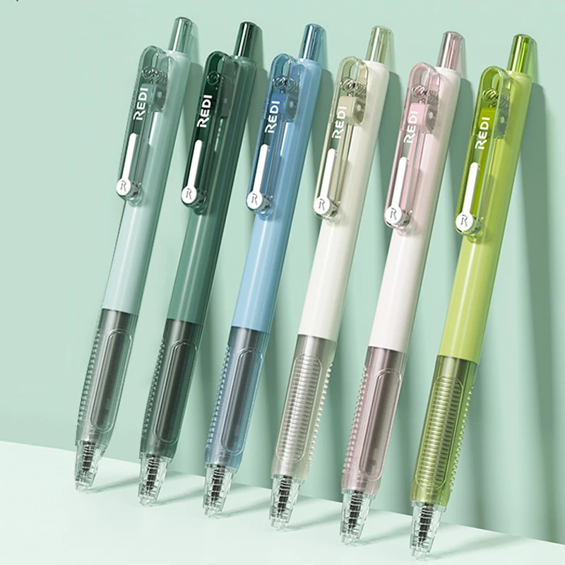 Factory Customization Wholesale Black Ink Gel Pen Retractable 0.5mm Gel Ink Pen for Students