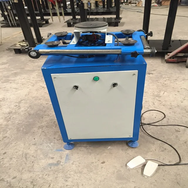 Double Glazing Glass Equipment Rotated Sealant Spreading Table