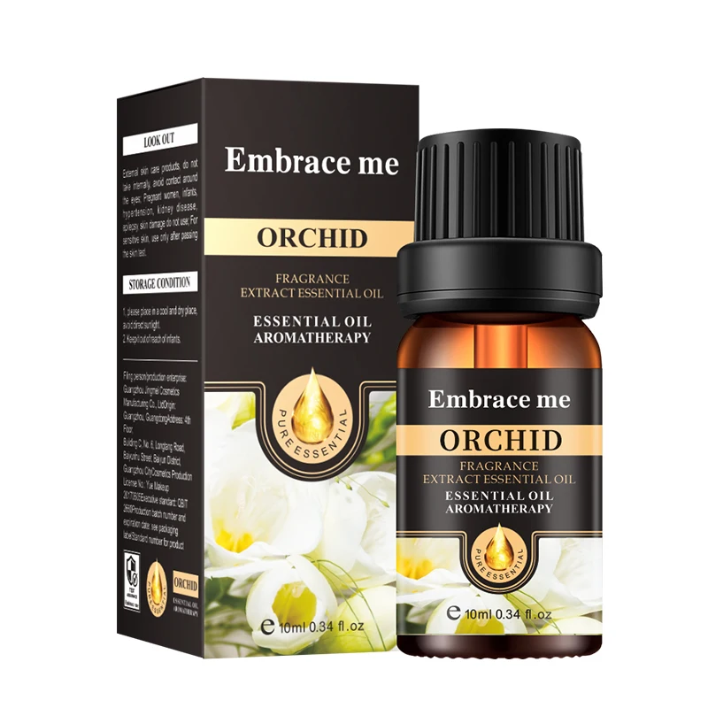 Private Label Custom Skin Care Serum Essential Oil Ordinary Skin Care Moisturizing Brightening Orchid Essential Oil skin Serum
