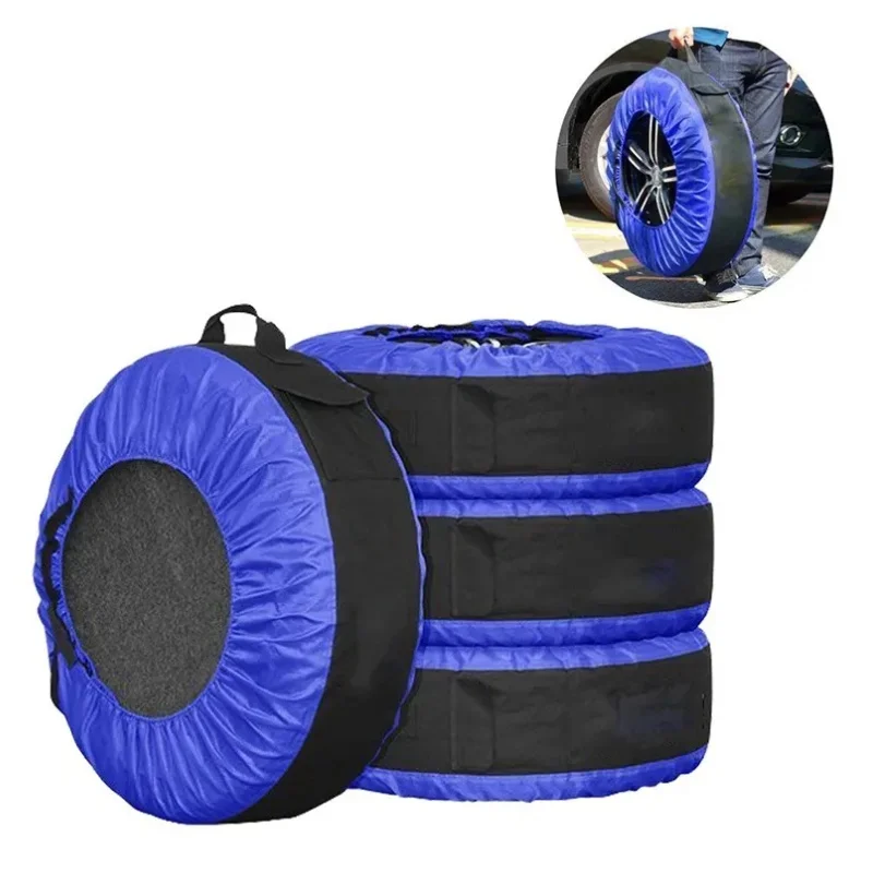 600D Oxford General Motors Spare wheel cover, four seasons adjustable car spare tire storage bag Snow waterproof tire cover.
