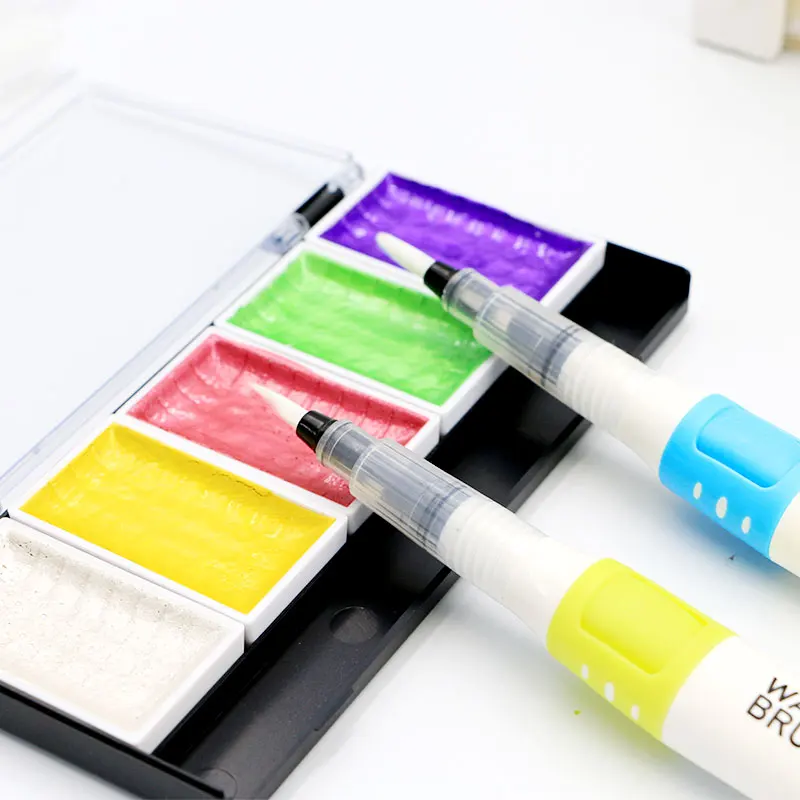 Bview refillable watercolor paint pen water brush pen