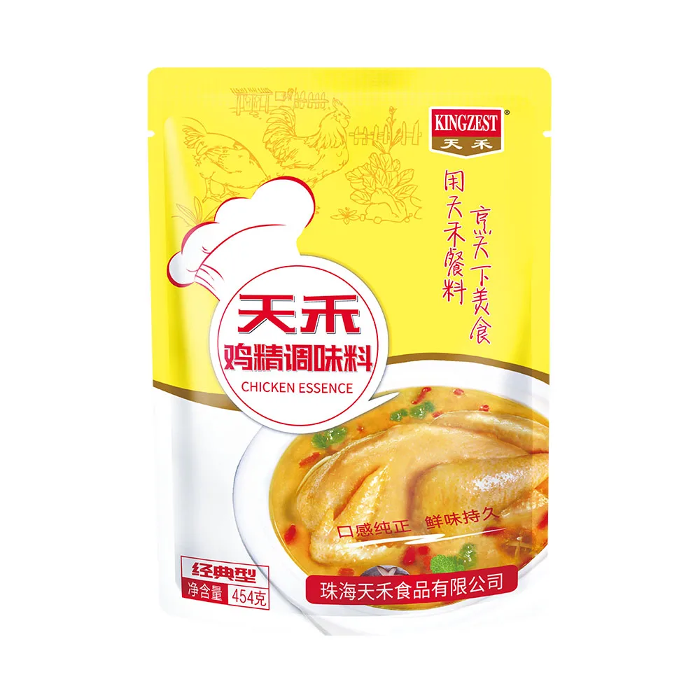 
China Factory Supply 454g Chicken Flavor Powder Chicken Flour Seasoning Chicken Essence 
