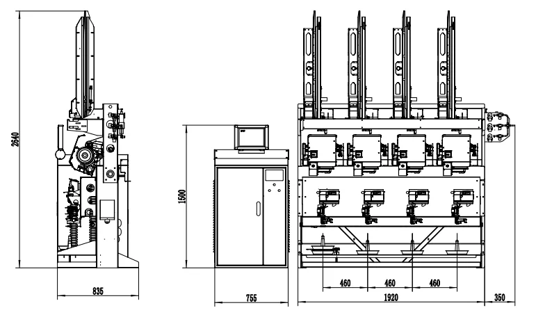 KC522B Automatic sewing thread cone winding machine bobbin winder for embroidery machine