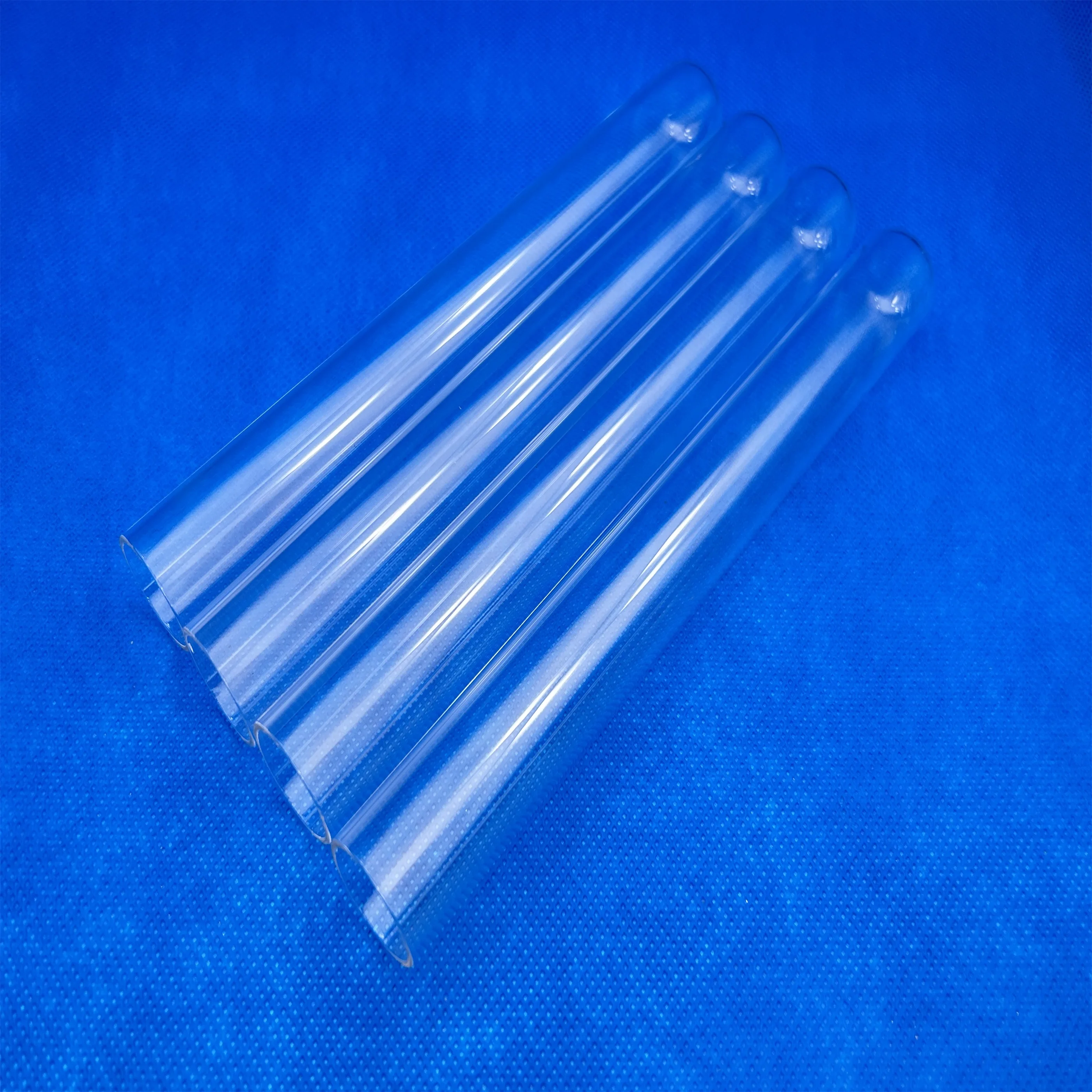 Настроить кварцевая стеклянная трубка высокотемпературная стеклянная трубка кварцевая стеклянная пробирка с круглым дном