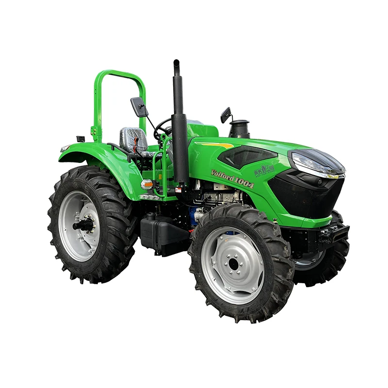 4wd tractor 100hp Weichai Lovol diesel engine for sale with air conditioner cabin