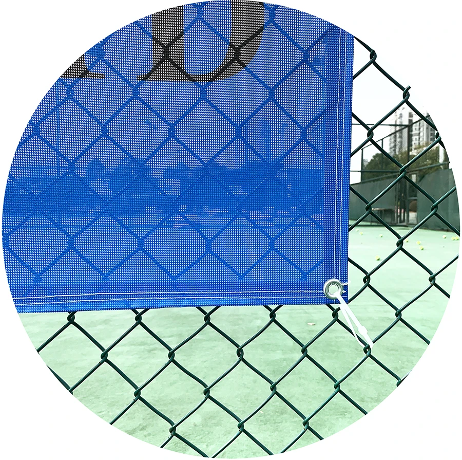 Outdoor Mesh Fabric Fence Scrim Cloth Banner Latest Eco friendly Advertising Cloth Banners For Sporting events