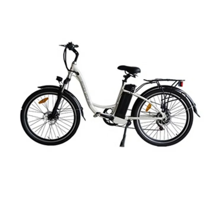 electric bicycle Aluminum Alloy Li-battery old style 26 inch 36V250W city e bike for women