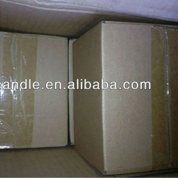 100% Pure Paraffin Wax Candeles/ White Bright Candles/ Velas/ Bougies