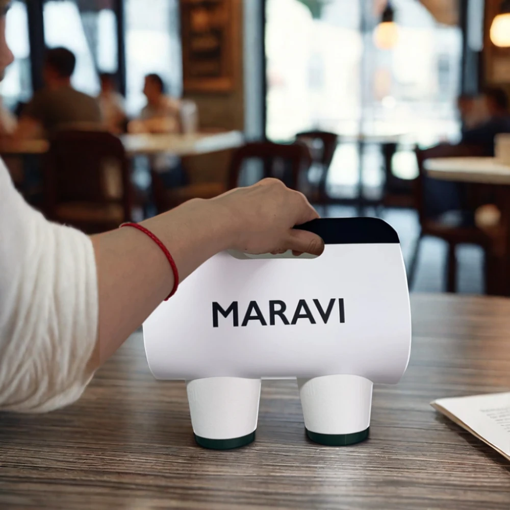 AT PACK Coffee Cup Custom Printed Black 8Oz 12Oz 16Oz 20Oz Cup For Drink Disposable Cafe Cups With Lids