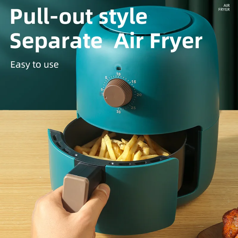 3.2L mechanical wholesale 1200w gift household electric air fryer without oil in one piece