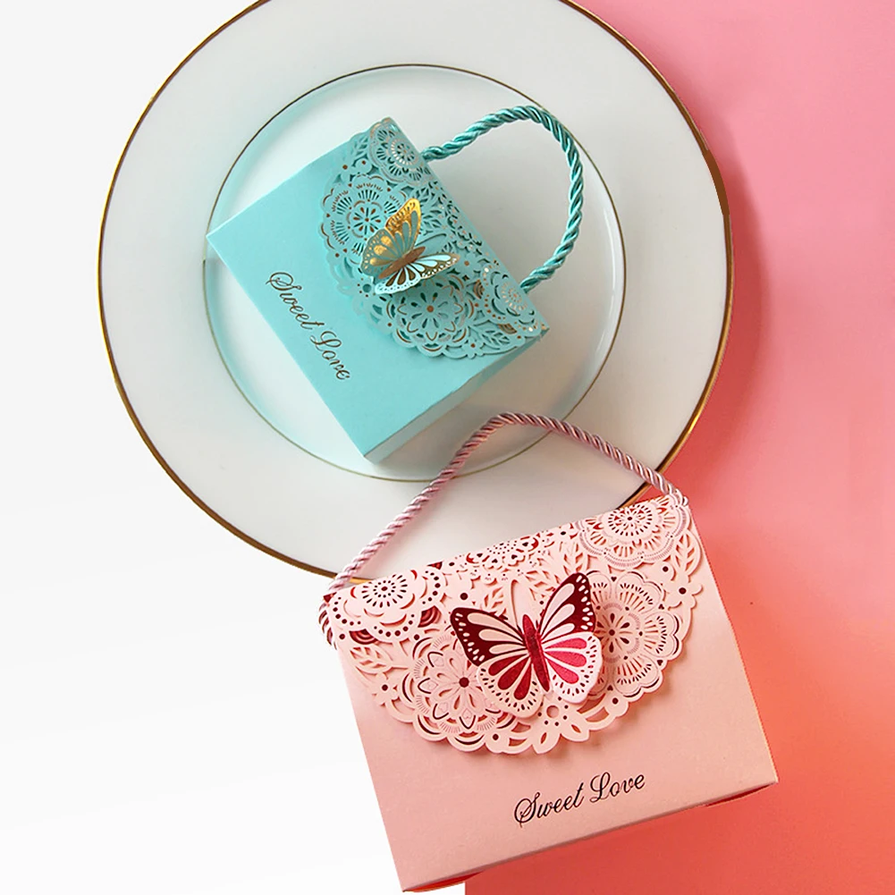 Custom Design Wedding Party Lollipop Fudge Chocolate Box Packaging Confectionary Mini Suitcase Candy Box