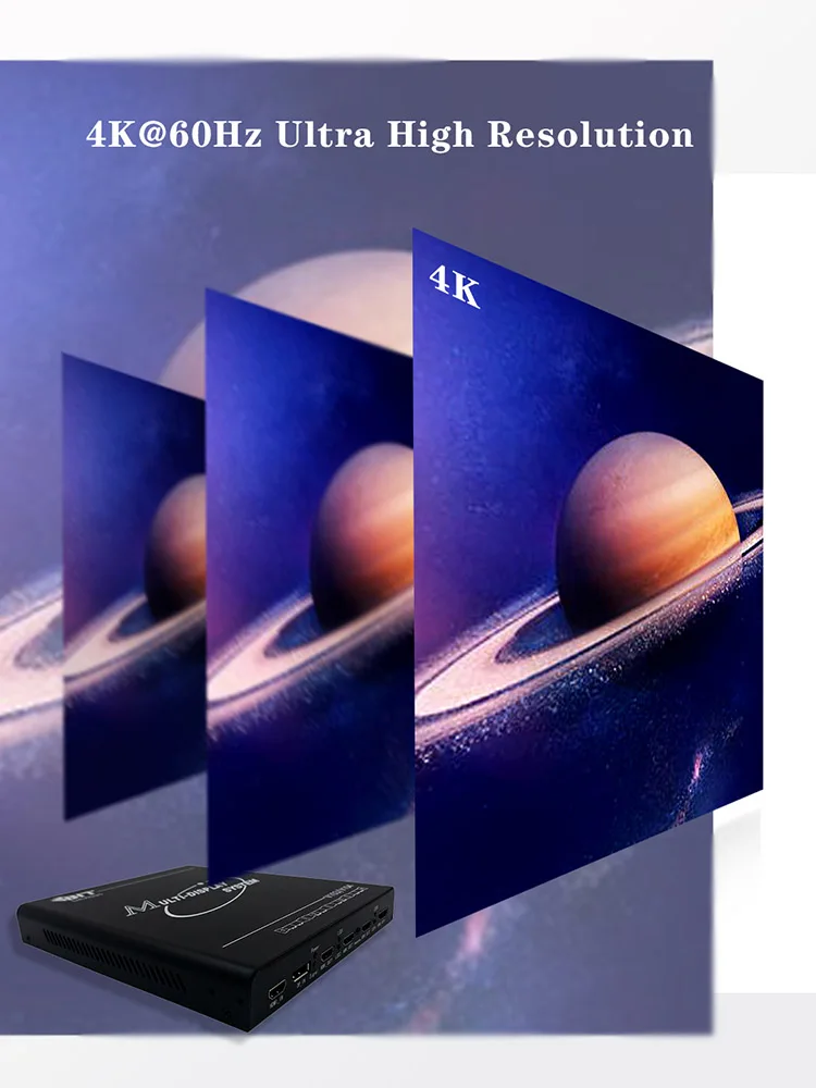 Лидер продаж светодиодный ЖК-процессор для сращивания телевизора 1x3 1x2 hdmi 4k светодиодная