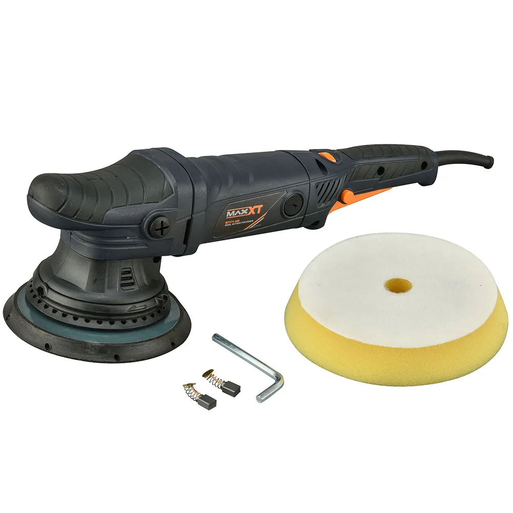 MAXXT 720W 150/125mm  6 Variable Speed 2100-5000 RPM dual action automotive buffer polisher pulidora automotriz