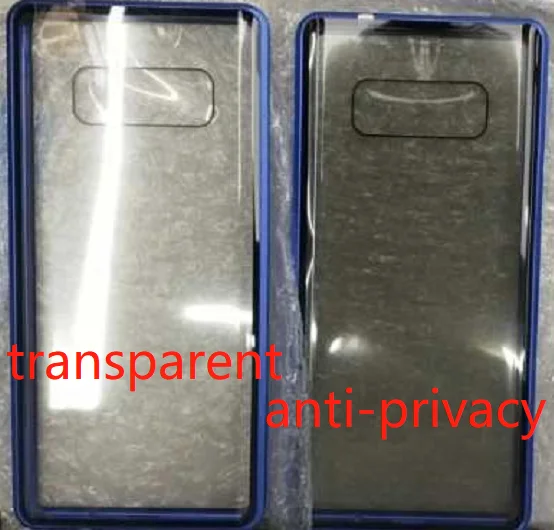 Low price 360 Full Magnetic Adsorption Case For iPhone 6S 7 8plus XR XSmax 11pro  Clear Double-sided Glass+Built in Magnet Case