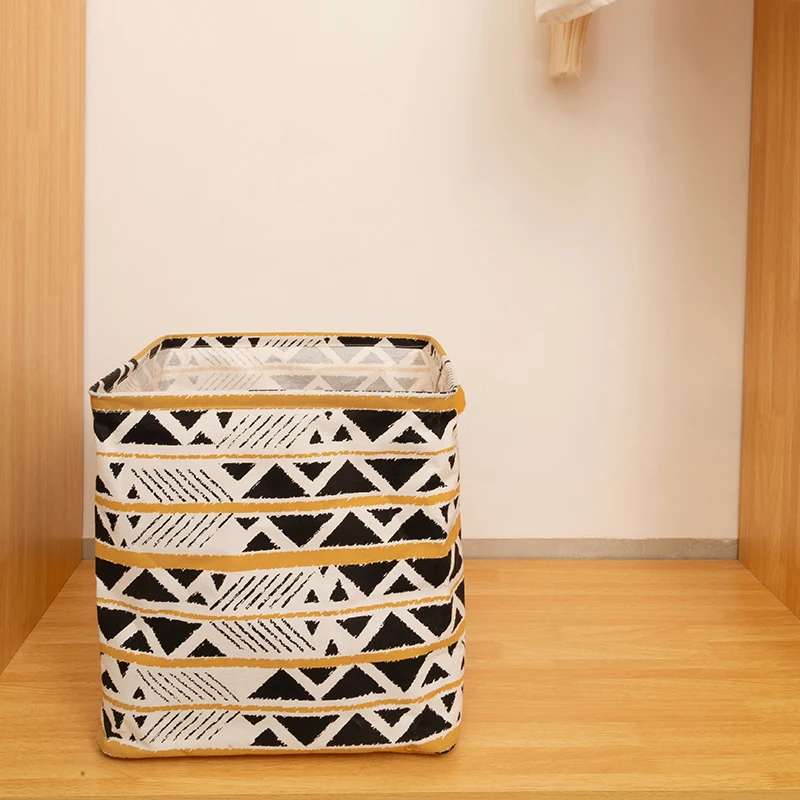  High Quality Square Folding Nersury Hamper Laundry Basket