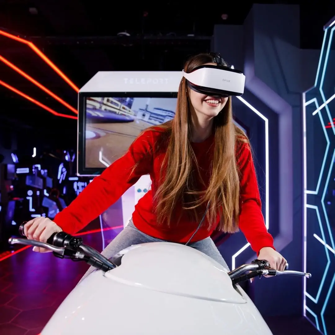 Vr Machine 9D Motor Bike Virtual Reality Ride Drive Simulator Vr Simulator Vr Motorbike