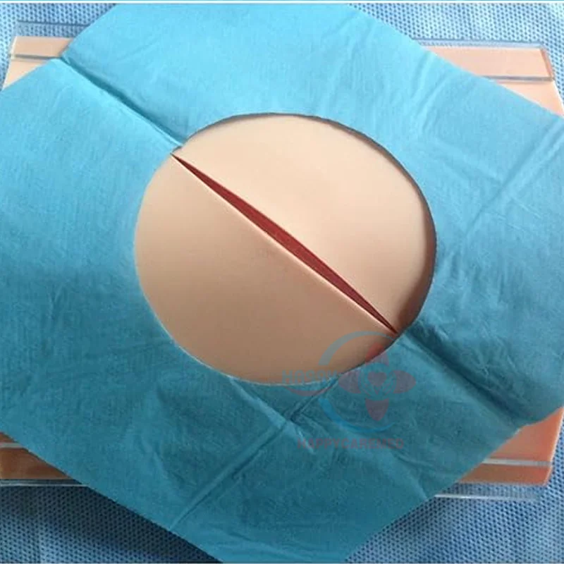 HC-S534 Medical Suture Training ,Stitching practice module /Suture Practice Module Model with base