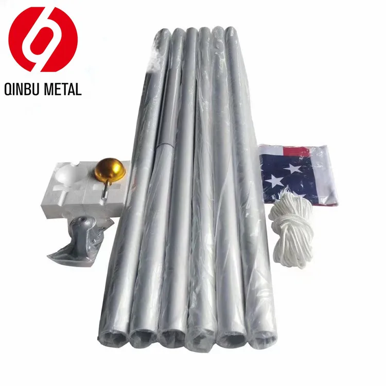China manufacturer price aluminum telescopic pole aluminum extension pole tent poles telescopic