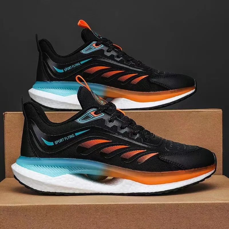 2024 men new casual mesh breathable sport sneaker shoes cheap wholesale shoes for men walking shoes