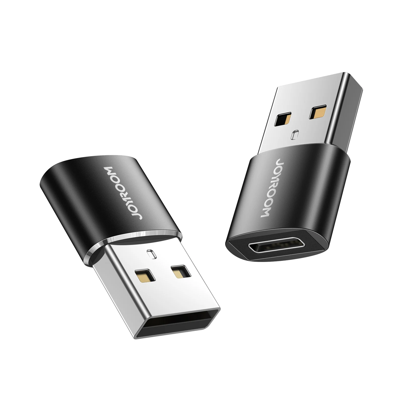  Joyroom 3A Usb Мужской кабель Type-C-переходник с внутренней Резьбой Разъем 2021 Новый адаптер разъемом Type-C портативный мини 2 шт. комплект C адаптера переменного