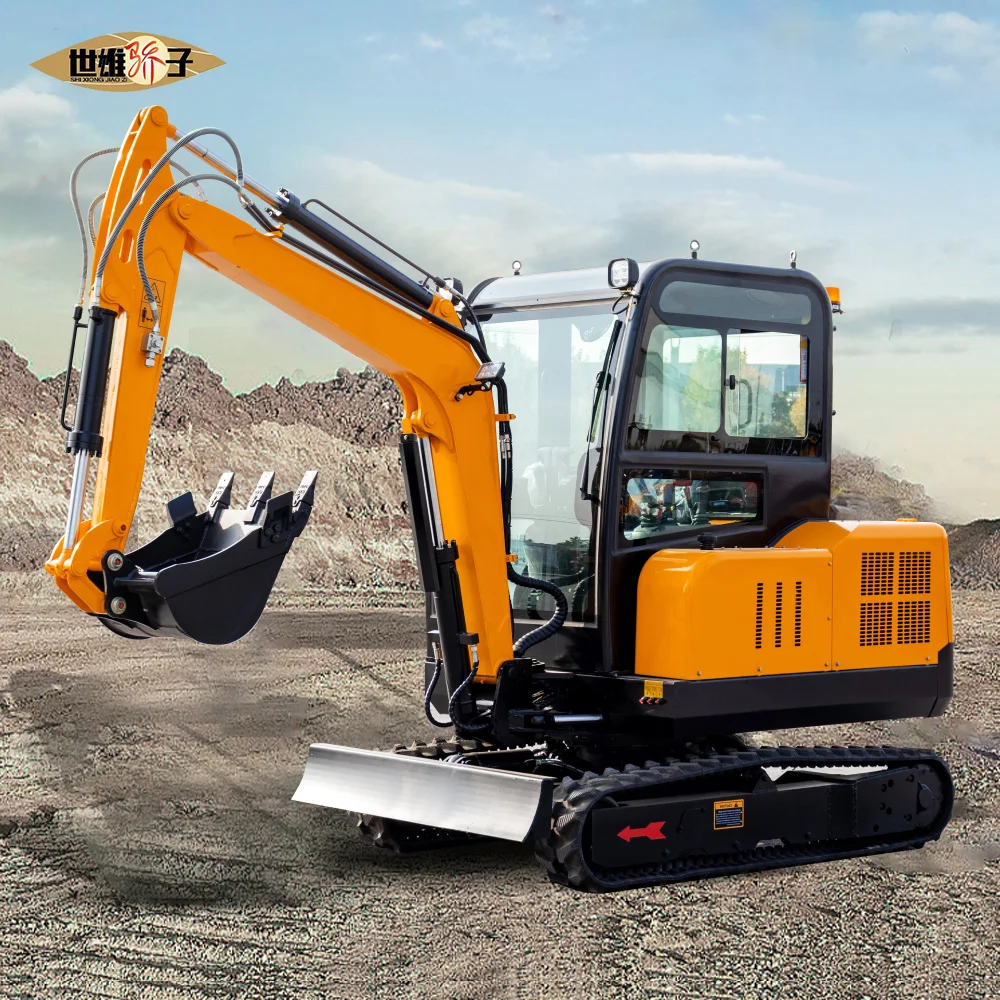 shandong mechanical equipment excavator 3ton mini earth-moving machinery 2ton with good price