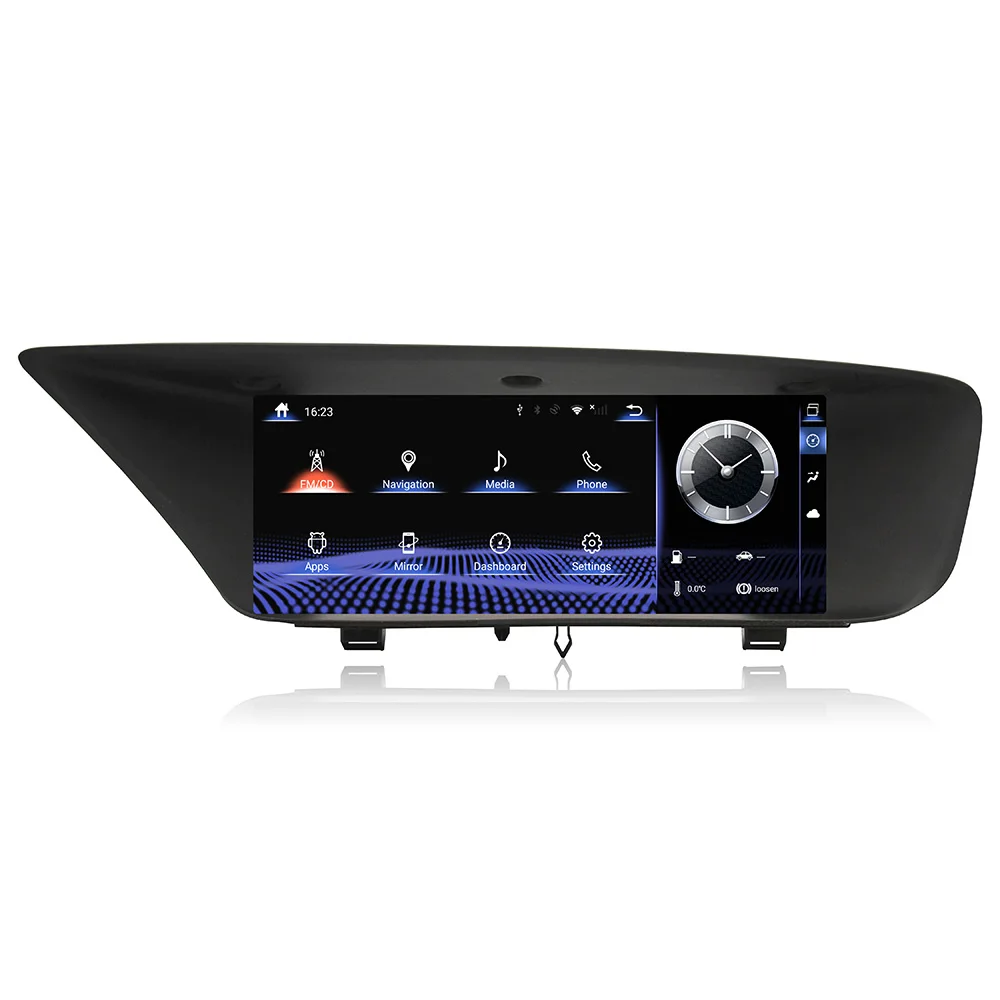 Автомагнитола 12 3 'Carplay для Lexus GS 2012-2016 Android 13 Автомобильный мультимедийный плеер GPS навигатор сенсорный экран автомобильный беспроводной дисплей