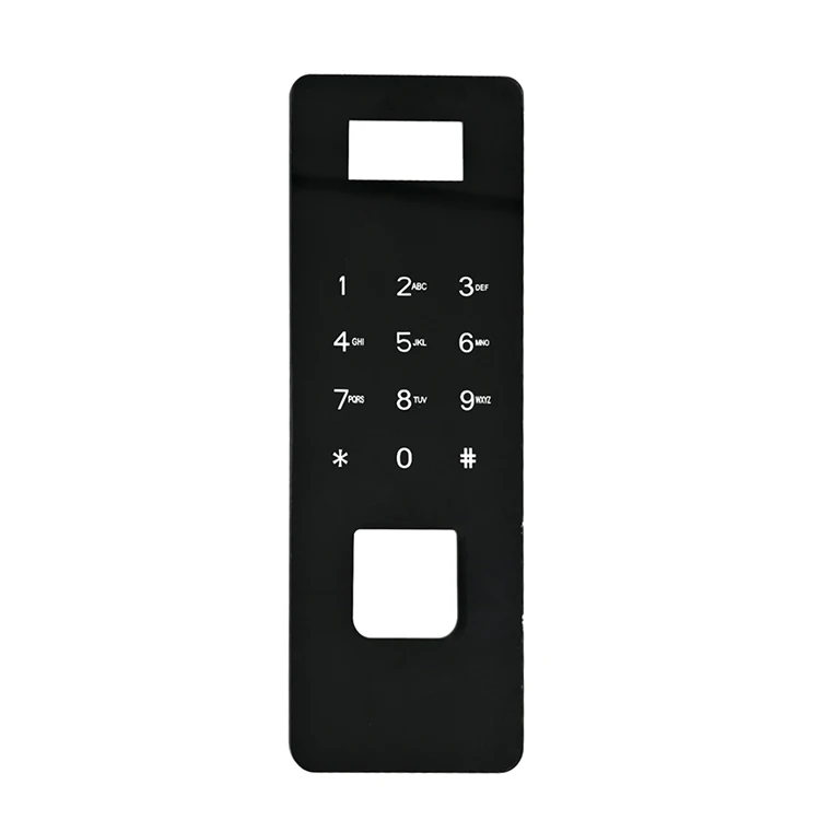 Easy Touch Electronic Lock Flat Pattern Glass Panel Switch for Smart Home for Instrument Display Screen and Solar Applications