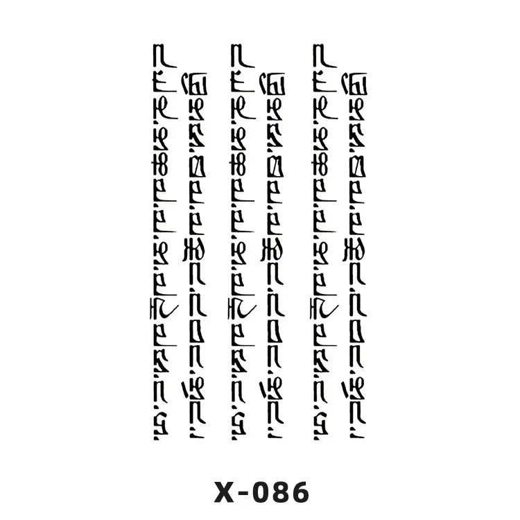 Natural Temporary Tattoos Wholesale Printing Hand Body Painted Semi Permanent Fashion Tattoo Stickers