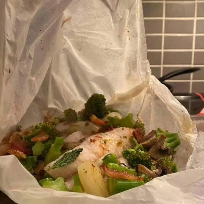 Grilling Air Fryer Steaming Cooking Oven Genuine Vegetable Parchment Paper Sheet And Roll