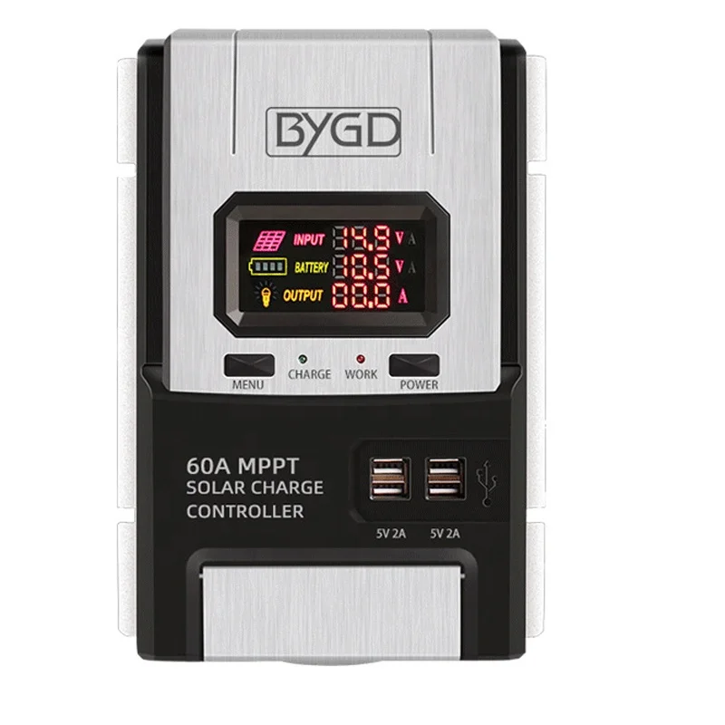 Слежением за максимальной точкой мощности 20/40/60A Солнечная система зарядки разрядка 12/24V фотогальванический блок управления установкой на солнечной батарее для питания используется в солнечная панель автомобиля