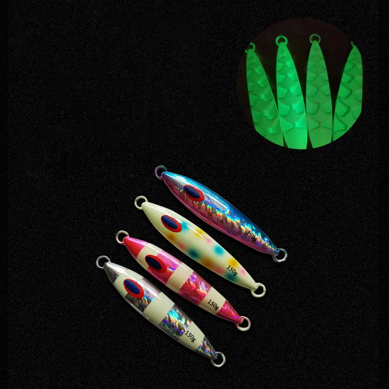 CWJL05-3 Bass Bait Long Casting Metal Artificial lead fish and slow pitch jigging lure