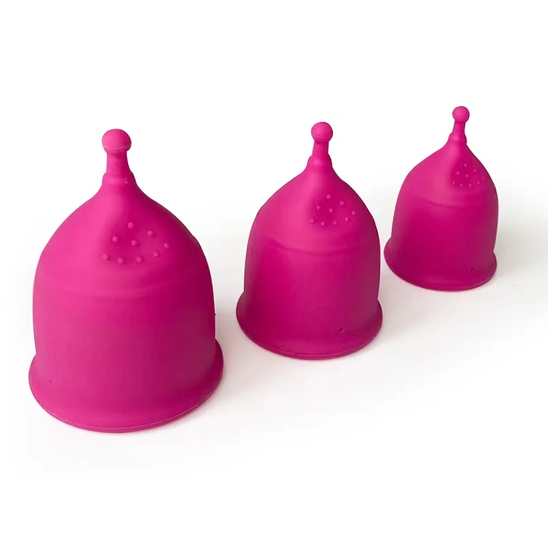 Factory price Menstrual Reusable Healthcare 100% Medical Grade Silicone Menstrual Cups