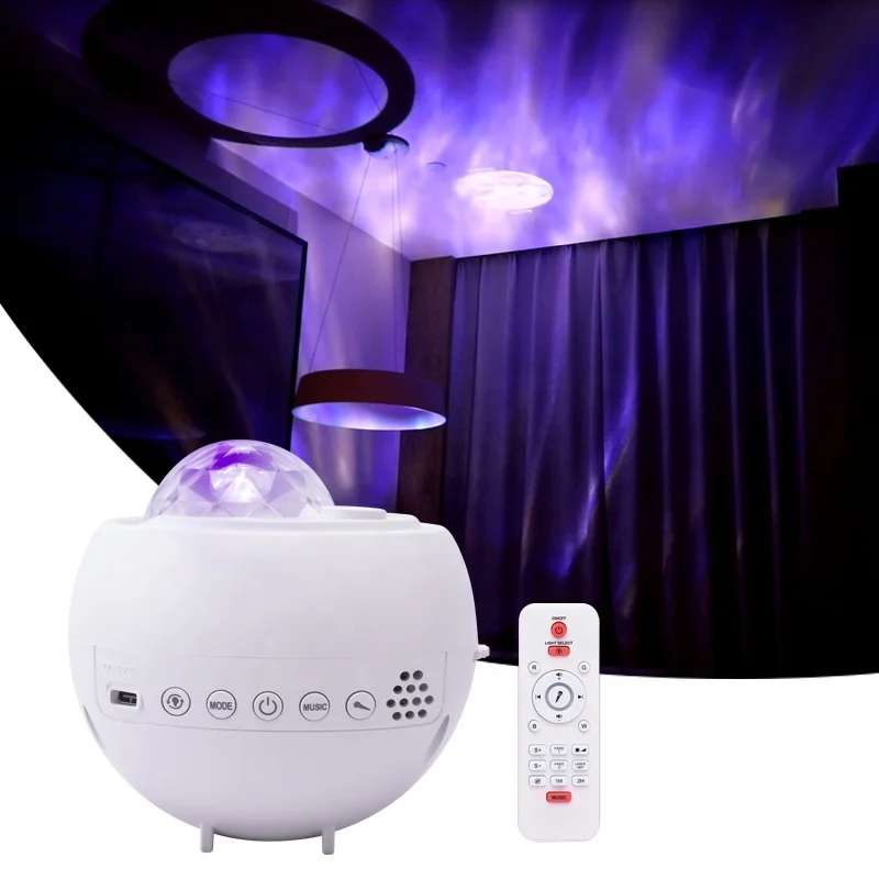 High Quality Cheap Price  Projector Sky Star Starry Night Light Projector Aurora  bluetooth Projector light