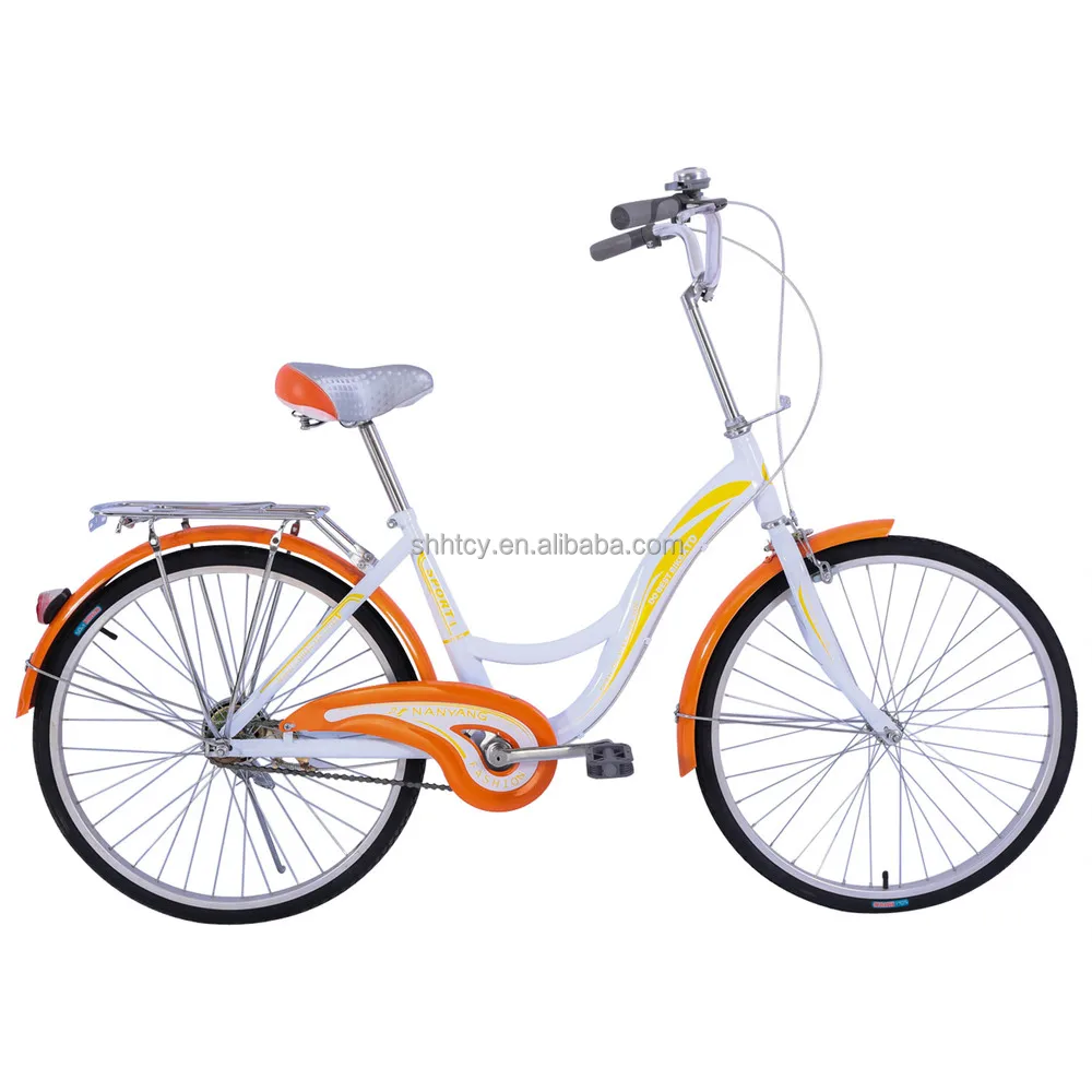 Fashion pink lady bike 26 bicicleta vintage/OEM bicycle for women made in China/Cheap good quality 26 inch ladies city bike
