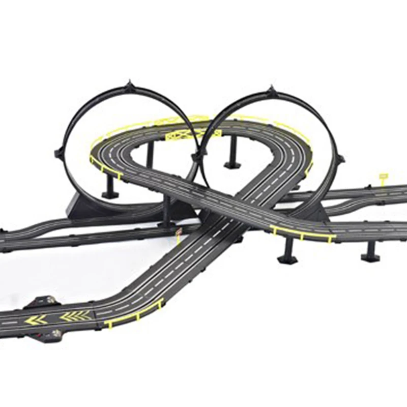 Newest Electric Railway Toy Indoor RC Race Track Designs slot car 1/24