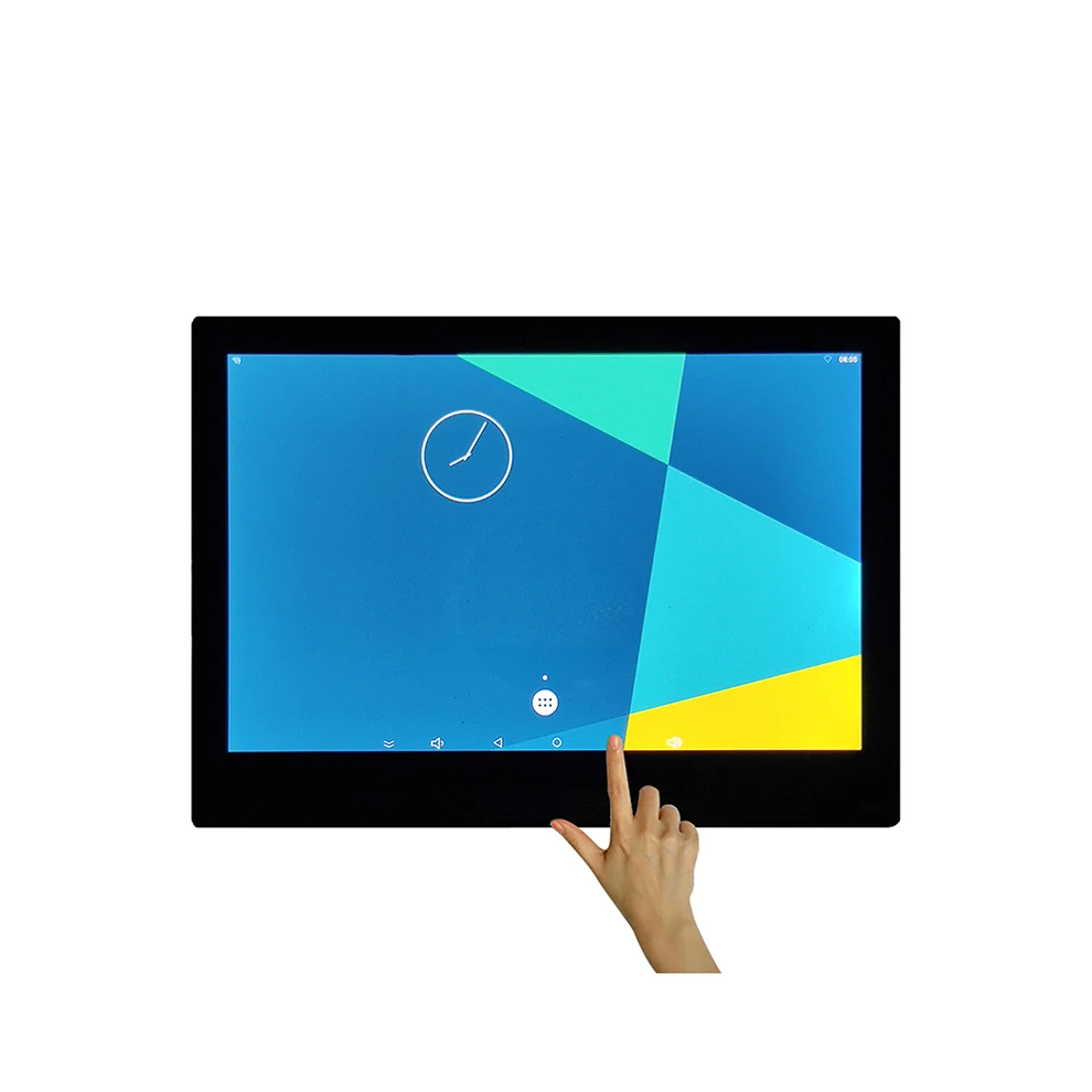 Wall mount For installing app Apk auto play video smart digital frame Advertising touch screen 10 inch wifi screen