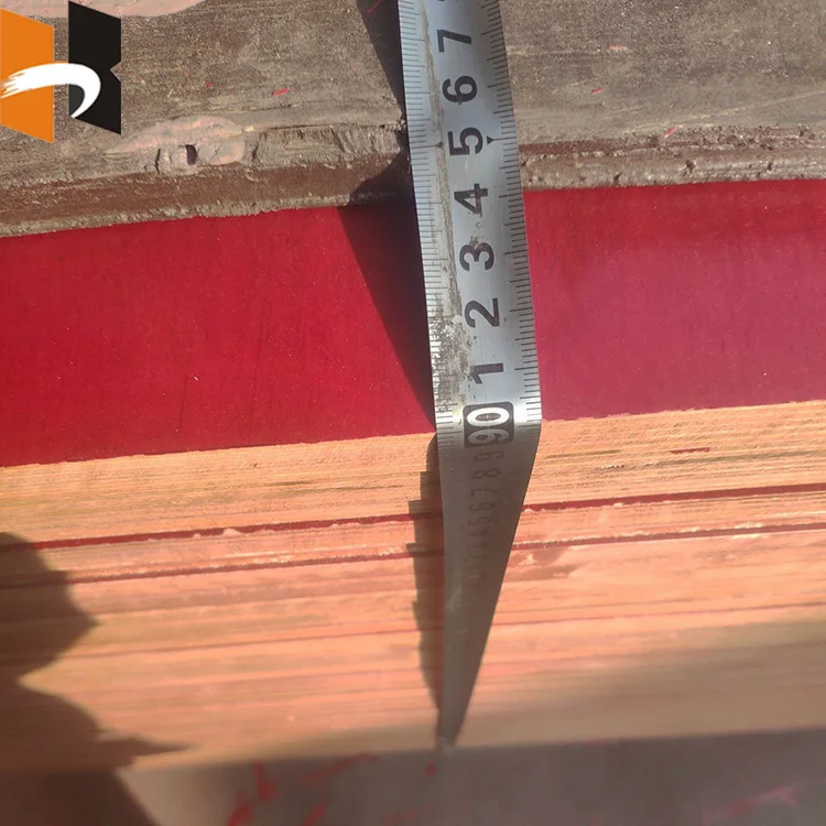 High Quality Construction Film Faced Poplar Hardwood Shuttering Plywood For Sale