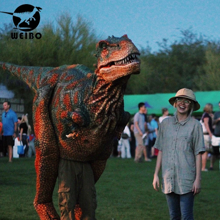 Dino Park Attraction Realistic Dinosaur Costume