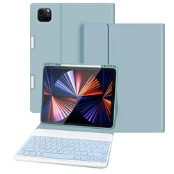 Custom Tablet Case With Wireless Keyboard For iPad Keyboard Case 12.9 Inch 2022 Compatible for iPad Pro 12.9 2021 2020 2018