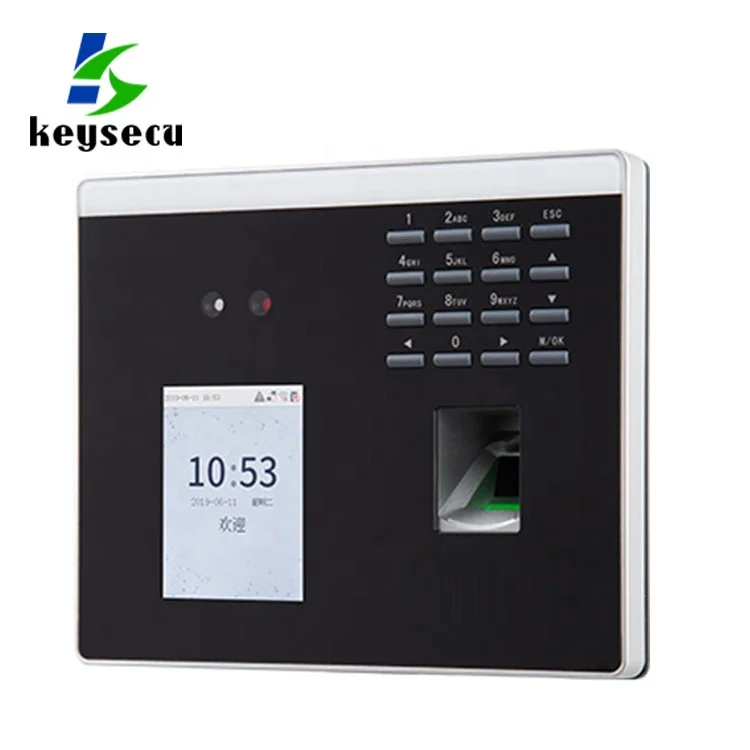 ZKT XFace100 Wifi Hybrid Biometric Visible Light Facial Recognition Time Attendance Terminal Machine